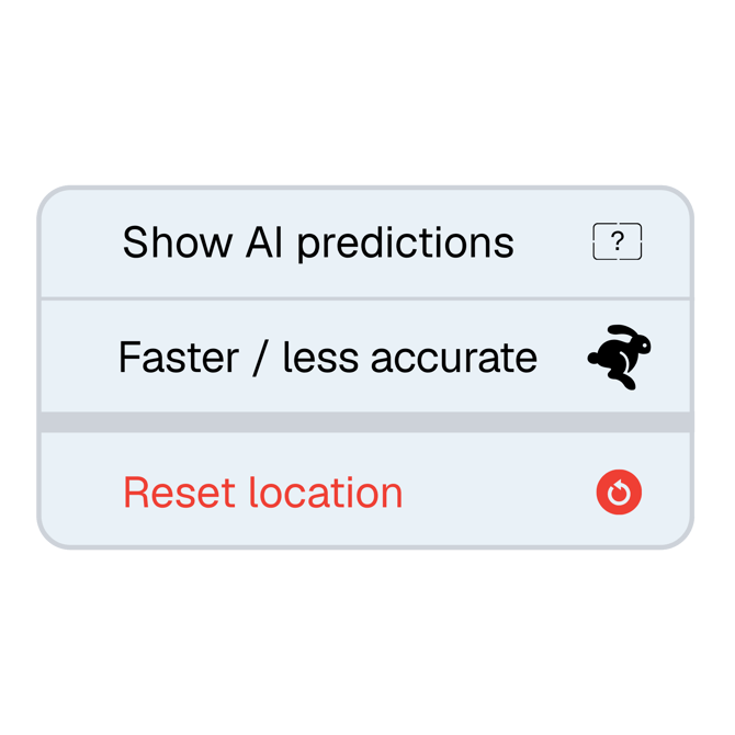 Scanning mode Settings